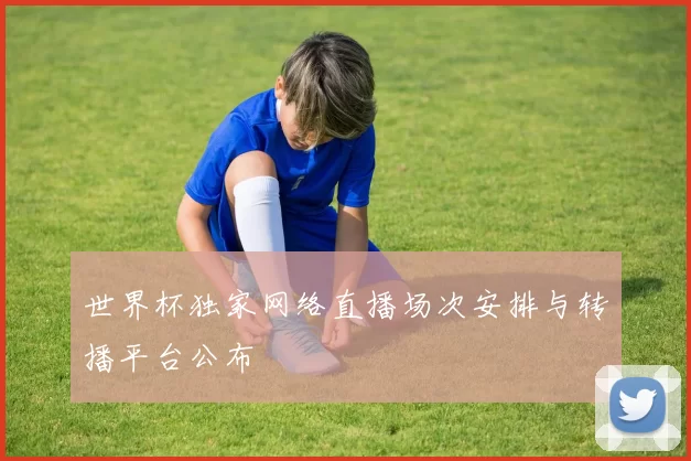 世界杯独家网络直播场次安排与转播平台公布